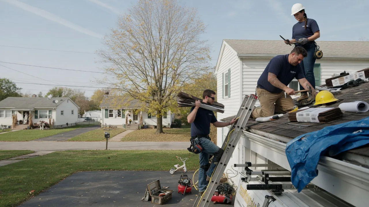 Local Roofing Contractors in Kensington, KS near me